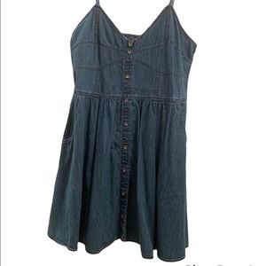 Denim dress from Express